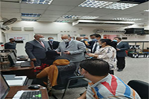 جولة تفقدية لمحافظ القاهرة لمتابعة سير العمل بالمركز التكنولوجي بحي مصر الجديدة
