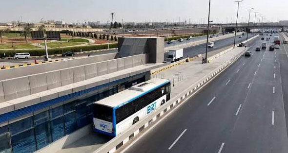 وزير النقل : تشغيل المرحلة الثانية من الأوتوبيس الترددى أمام الركاب اليوم