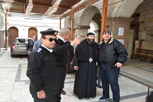 تفقد الكنائس بنطاق الحي