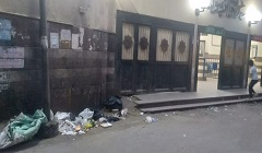 متابعة اعمال النظافة ورفع مخلفات القمامة بنطاق الحي 