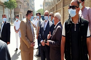 Cairo Governor leads a campaign to demolish illegal construction in Sharabia district 