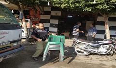 حملة لرفع الاشغالات ببعض الشوارع بالحي
