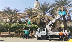 متابعة الاعمال اليومية بالحي 