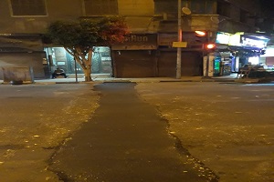 إستكمال أعمال الرصف