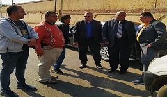 تفقد حالة النظافة بنطاق الحى 