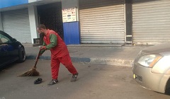 الاهتمام بمنظومة النظافة بنطاق الحى