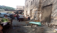 حملة لرفع الإشغالات بالدرب الأحمر