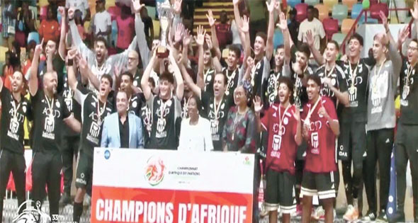 منتخب شباب اليد يتوج بلقب إفريقيا بعد الفوز على تونس