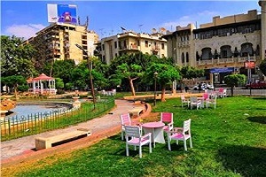 هيئة نظافة القاهرة تغير ملامح حديقة غرناطة بروكسي