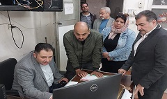 تفقد مبنى الحى بشارع عمر المختار