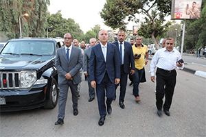 Cairo gov. inspects Ahmad Zaki, Fayyoum Streets