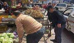 حملة اشغالات بشارع شبرا 