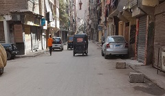 متابعة اعمال نظافة ورفع المخلفات بشارعى التحرير ونجيب معوض