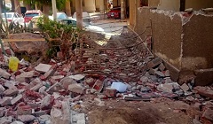 اعمال توسعة بشارع حسين كامل سليم بالماظة