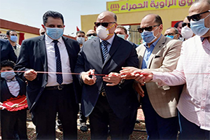 جولة السيد محافظ القاهرة سوق الزاوية الحمراء الجديد