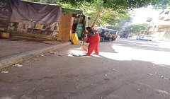 رفع كفاءة الشارع والاهتمام بمنظومة النظافة بنطاق الحى