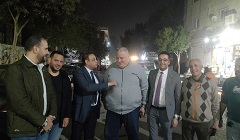 متابعة المقرات الانتخابية بمدرسة السلام الثانوية