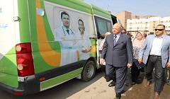 Cairo Governor inspects ‘100 Healthy Days’ activities in Khaila area 