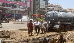 متابعة الاعمال اليومية بنطاق الحي 