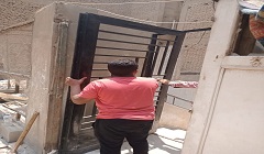 التصدي لظاهرة البناء المخالف بنطاق الحي 