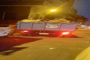 رفع المخلفات والرتش بشارع أحمد حلمى بشبرا
