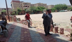 استمرار متابعة أعمال التطوير بمربع العبد 1280