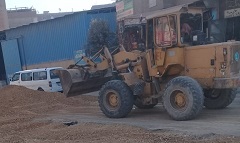 حملة لرفع كفاءة النظافة بسوق كفر الباشا 
