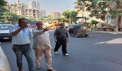 تنفيذ خطة الرصف وتطوير الشوارع