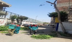 متابعة الاعمال اليومية بنطاق الحي 
