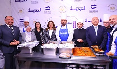 3 وزراء ومحافظ القاهرة يفتتحون مطبخ المحروسة برمسيس