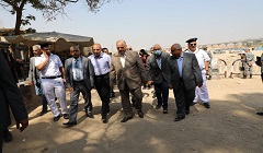 Cairo Governor inspects development work of Hikestep area  