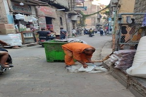 نظافة شوارع وشياخات الحي 