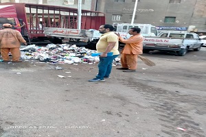 الاستمرار في رفع كفاءة شوارع الحي