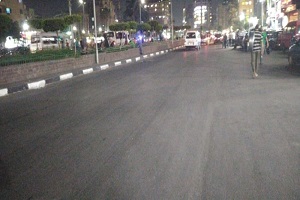 نظافة وتجريد شوارع الحي