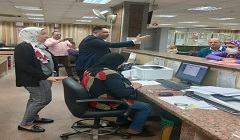 تفقد المركز التكنولوجى لخدمة المواطنين بمجمع الأحياء