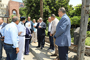 Cairo Gov. inspects several districts of south area