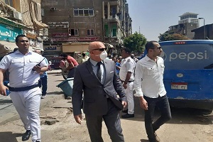 تفقد رئيس الحي لمدارس لجان الثانوية العامة
