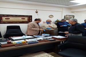 إجراءات إحترازية بالحي لمنع إنتشار كورونا