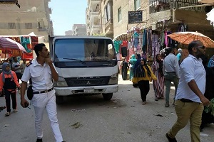 حملة لمنع اقامة سوق الثلاثاء بشارع المركز الاجتماعى
