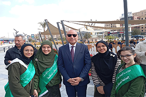 Cairo Governor visits Iqraa Noon Sahar Library