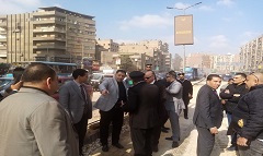 الانتهاء من إصلاح وتغيير ماسورة مياه بنطاق الحي  