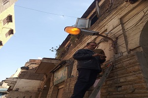صيانة كوابيل وأعمدة الإنارة