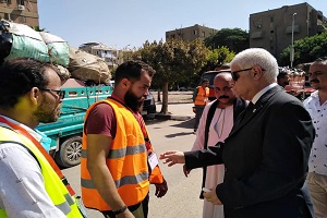 حي البساتين ينظم حملة لرفع الإشغالات