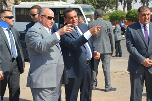 Local Development min., Cairo Gov. inspect several service projects 