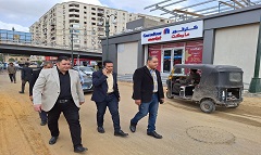  المرور على المحاور الرئيسية بنطاق الحى