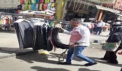 حملة لرفع الاشغالات بنطاق الحي
