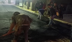اعمال رصف لمتفرعات عزبة شلبى