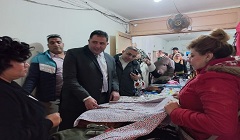 افتتاح معرض الأسر المنتجة بنطاق الحي  