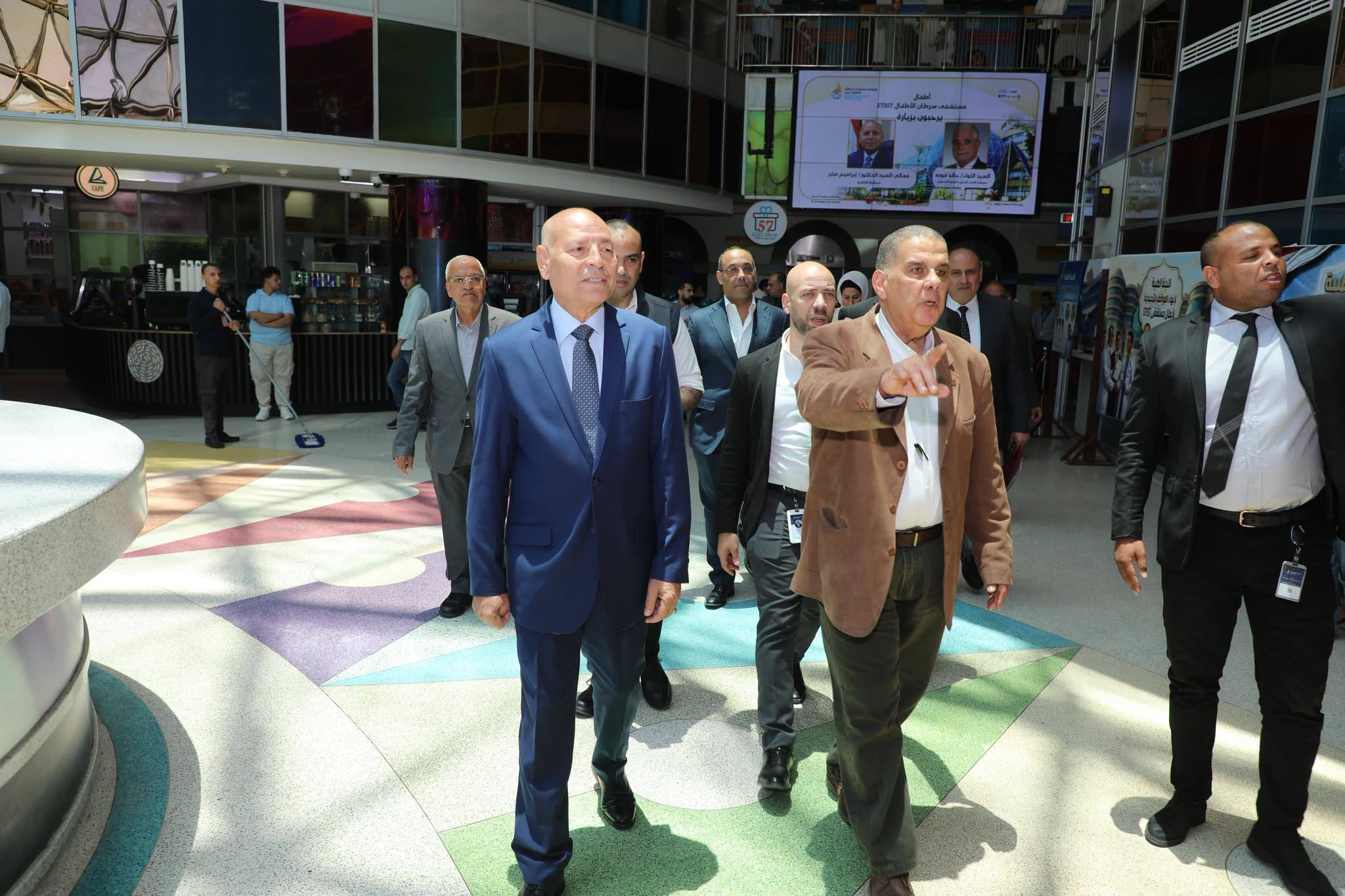 Cairo Governor: 57357 Hospital honorable model of humanitarian work, social solidarity