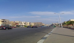 متابعة اعمال النظافة بنطاق الحى 
